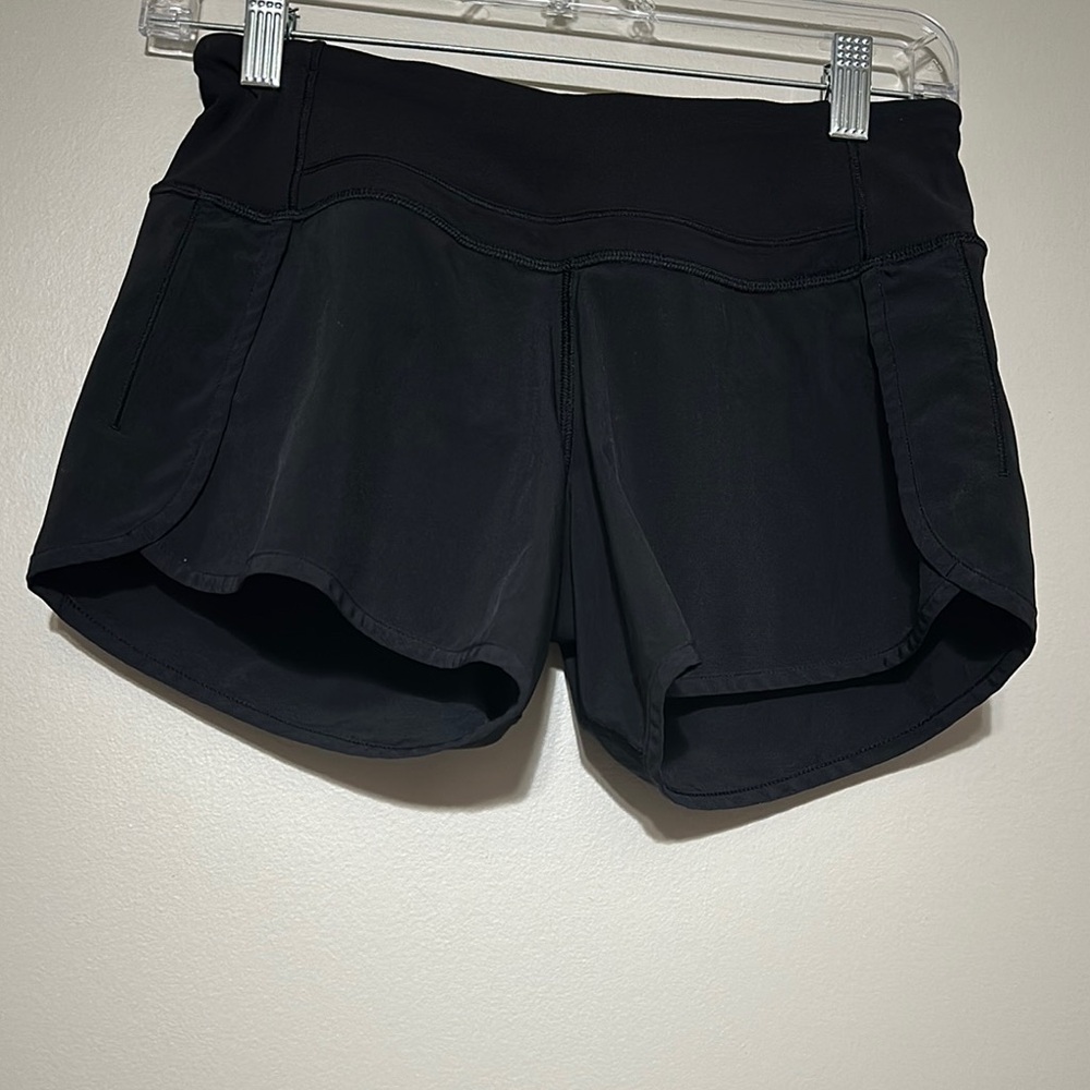 lululemon athletica Black Athletic Shorts